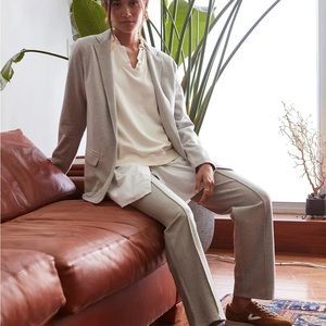 Anthropologie - Grey State - the Warren Blazer, Size Small, Wallis Grey